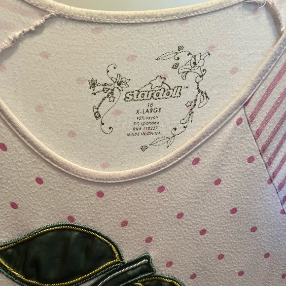 Stardoll Cherry Drop Shoulder Blouse - Picture 3 of 6